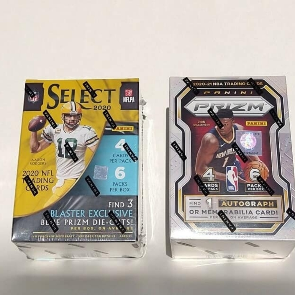 Two Factory Sealed Panini Boxes